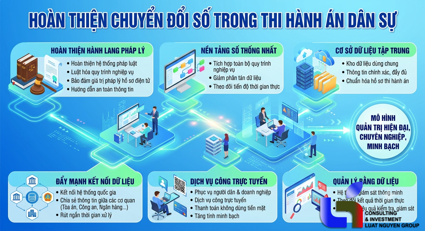 Thi hành án dân sự đẩy mạnh chuyển đổi số toàn diện