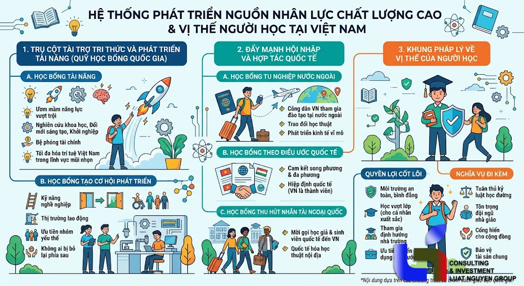 Đột phá 5 chương trình học bổng quốc gia từ 2026