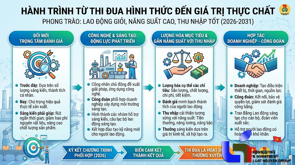 Công đoàn thúc đẩy năng suất, nâng thu nhập người lao động