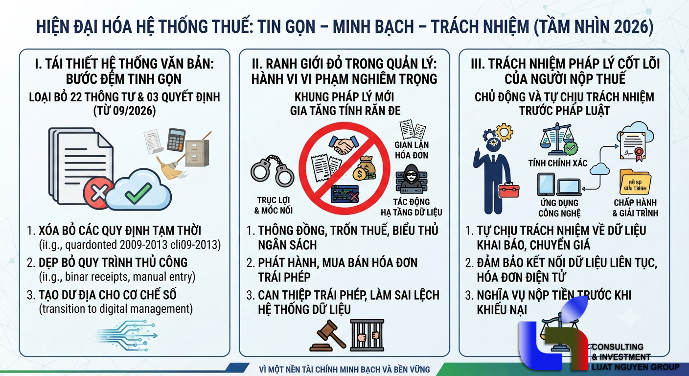 Cắt giảm thủ tục thuế từ 12/9/2026: Góc nhìn chuyên sâu