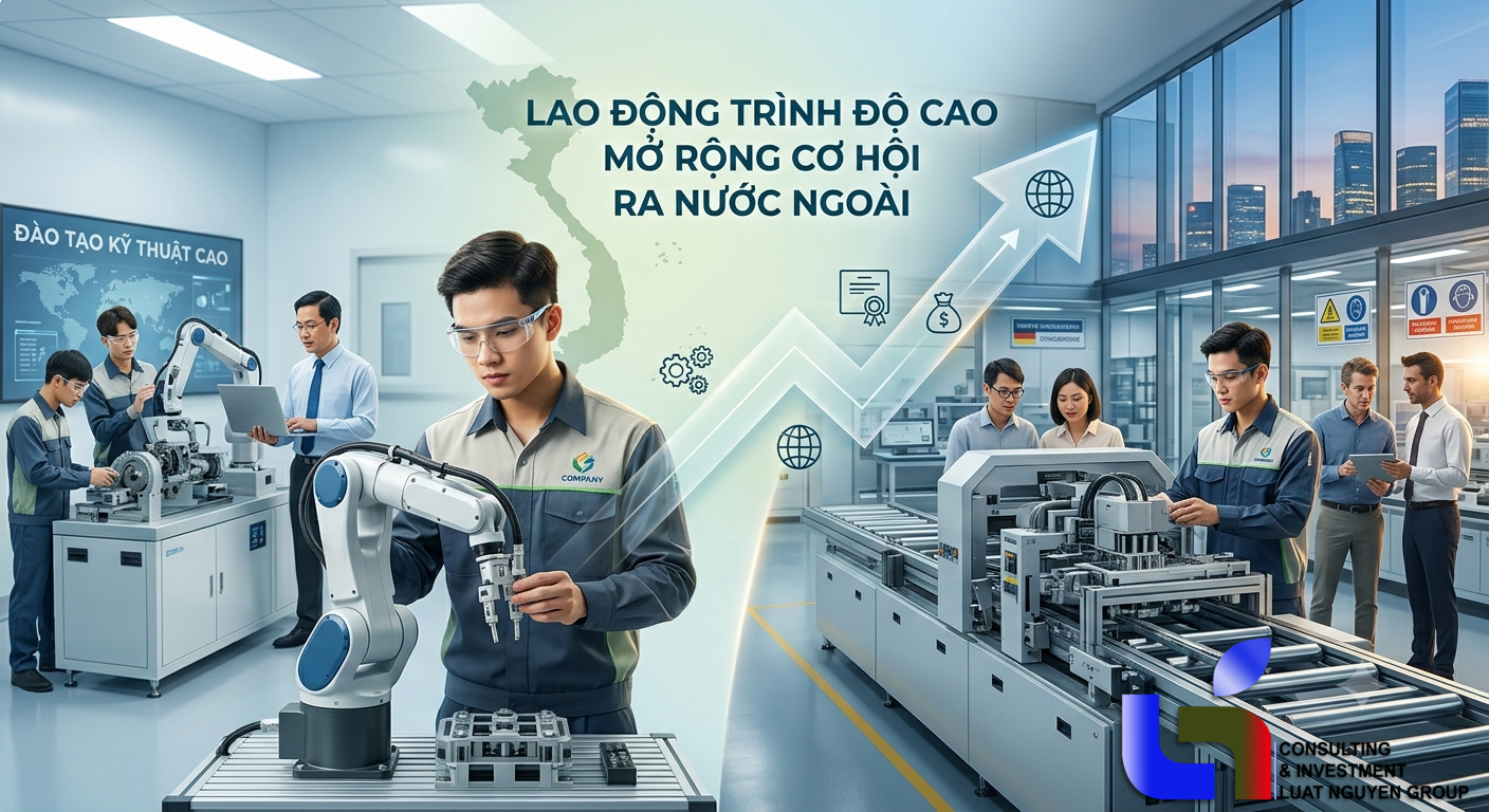 Lao động trình độ cao được mở rộng cơ hội ra nước ngoài