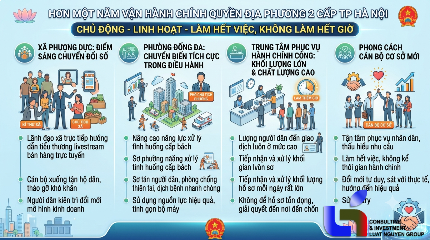 Sức sống mô hình 2 cấp: Đổi mới tư duy phụng sự ở Hà Nội