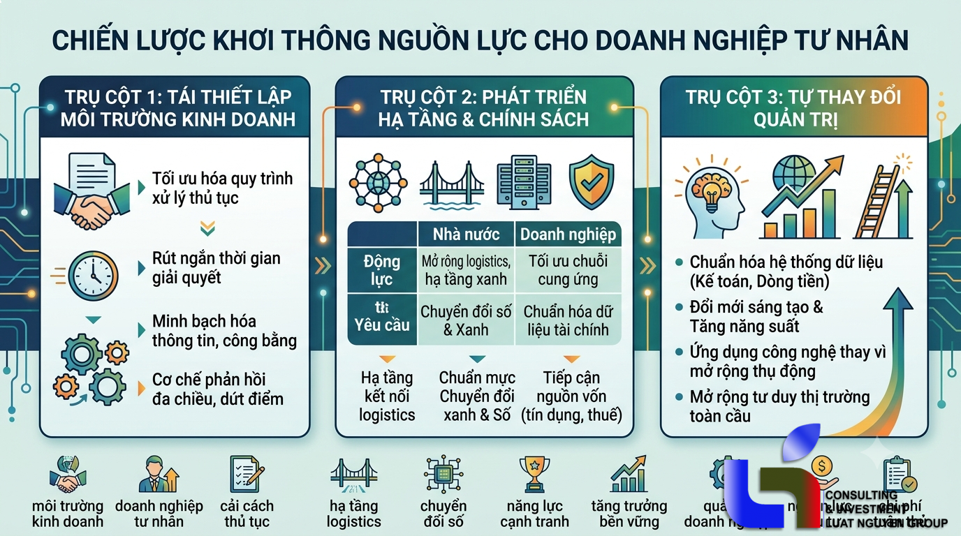 Khơi Thông Nguồn Lực Cho Khối Doanh Nghiệp Tư Nhân Tăng Bứt Phá