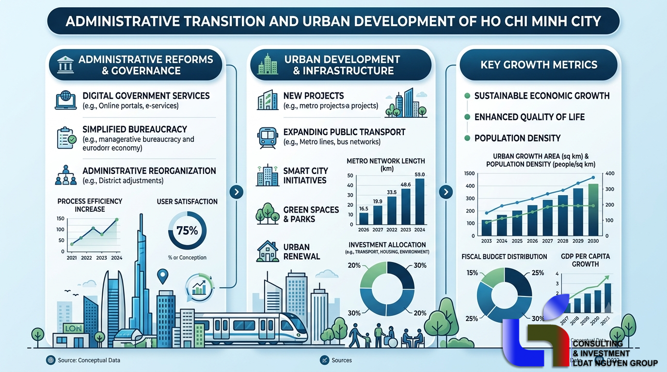 Bước ngoặt chuyển dịch đô thị tại TPHCM năm 2026
