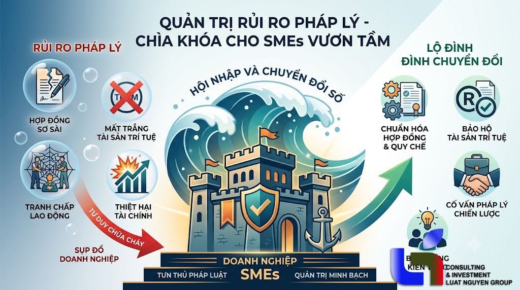 Rủi ro pháp lý trong doanh nghiệp SMEs: Từ khoảng trống quản trị đến thảm họa tài chính