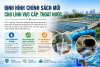 Định hình chính sách mới cho lĩnh vực cấp, thoát nước