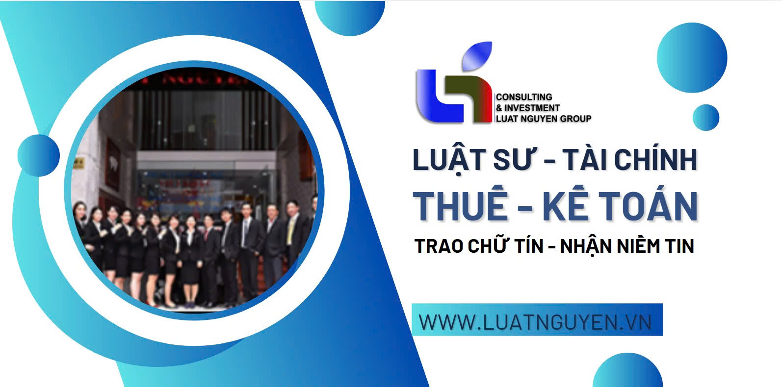 DỊCH VỤ LUẬT SƯ - TÀI CHÍNH - THUẾ - KẾ TOÁN LUẬT NGUYỄN