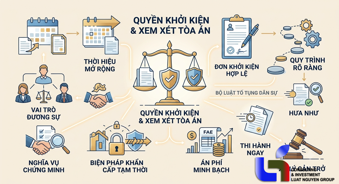10 điểm đáng chú ý của Bộ luật Tố tụng dân sự 2015