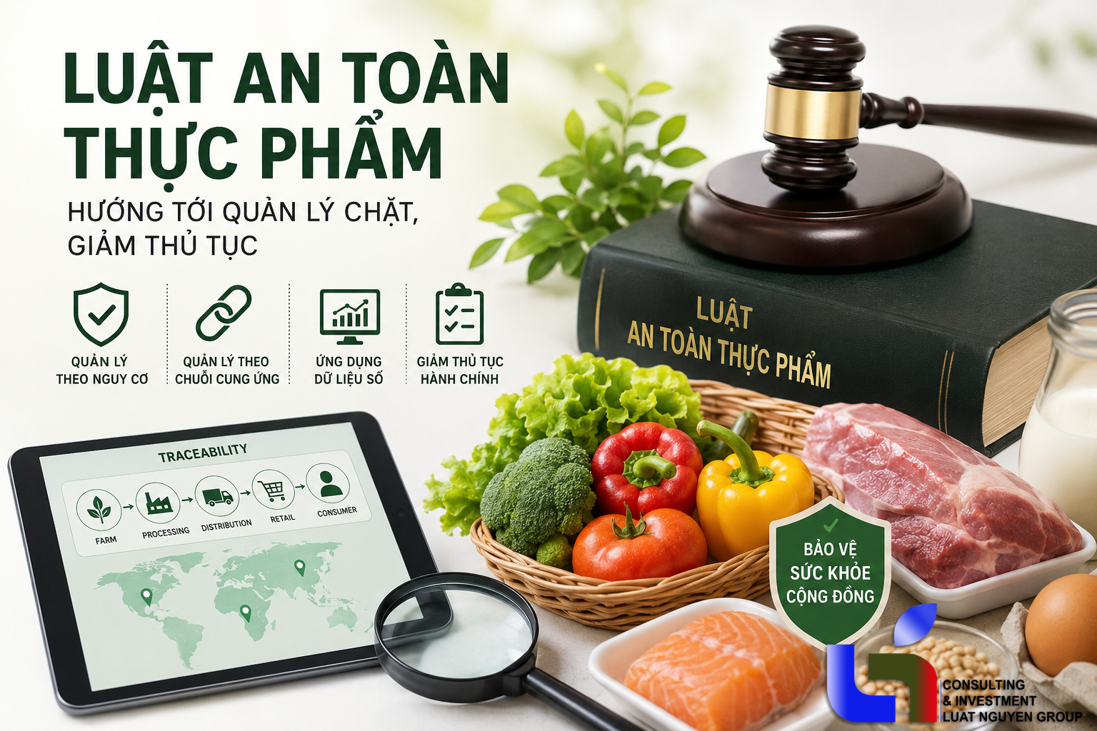 Luật An toàn thực phẩm hướng tới quản lý chặt, giảm thủ tục