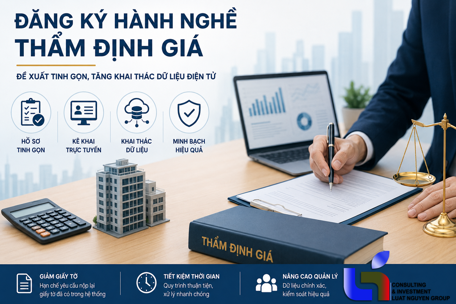 Đăng ký hành nghề thẩm định giá được đề xuất tinh gọn
