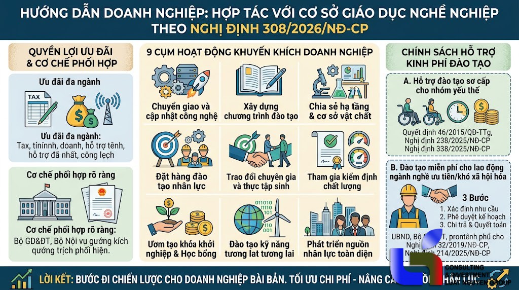 Chính sách hỗ trợ doanh nghiệp mới nhất theo Nghị định 308/2026/NĐ-CP