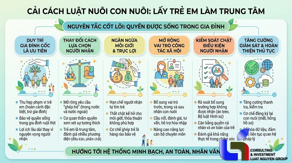 Siết quy trình nhận con nuôi, đặt lợi ích trẻ em lên trước