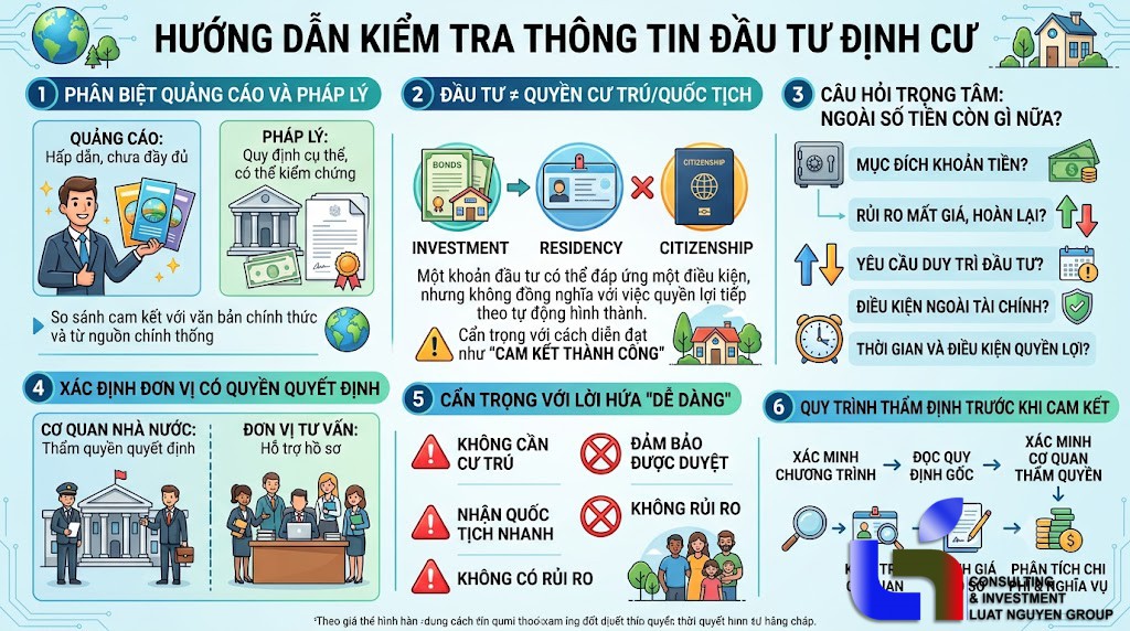 Định cư bằng đầu tư: Đừng để quảng cáo dẫn đường