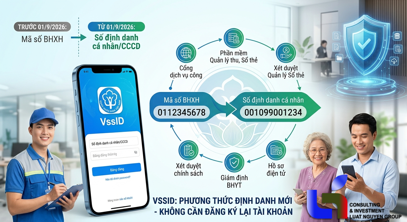 VssID dùng số định danh cá nhân từ 01/9/2026