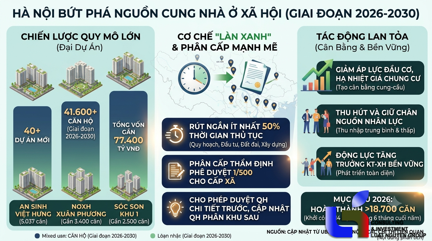 Hà Nội bứt phá nguồn cung nhà ở xã hội giai đoạn mới