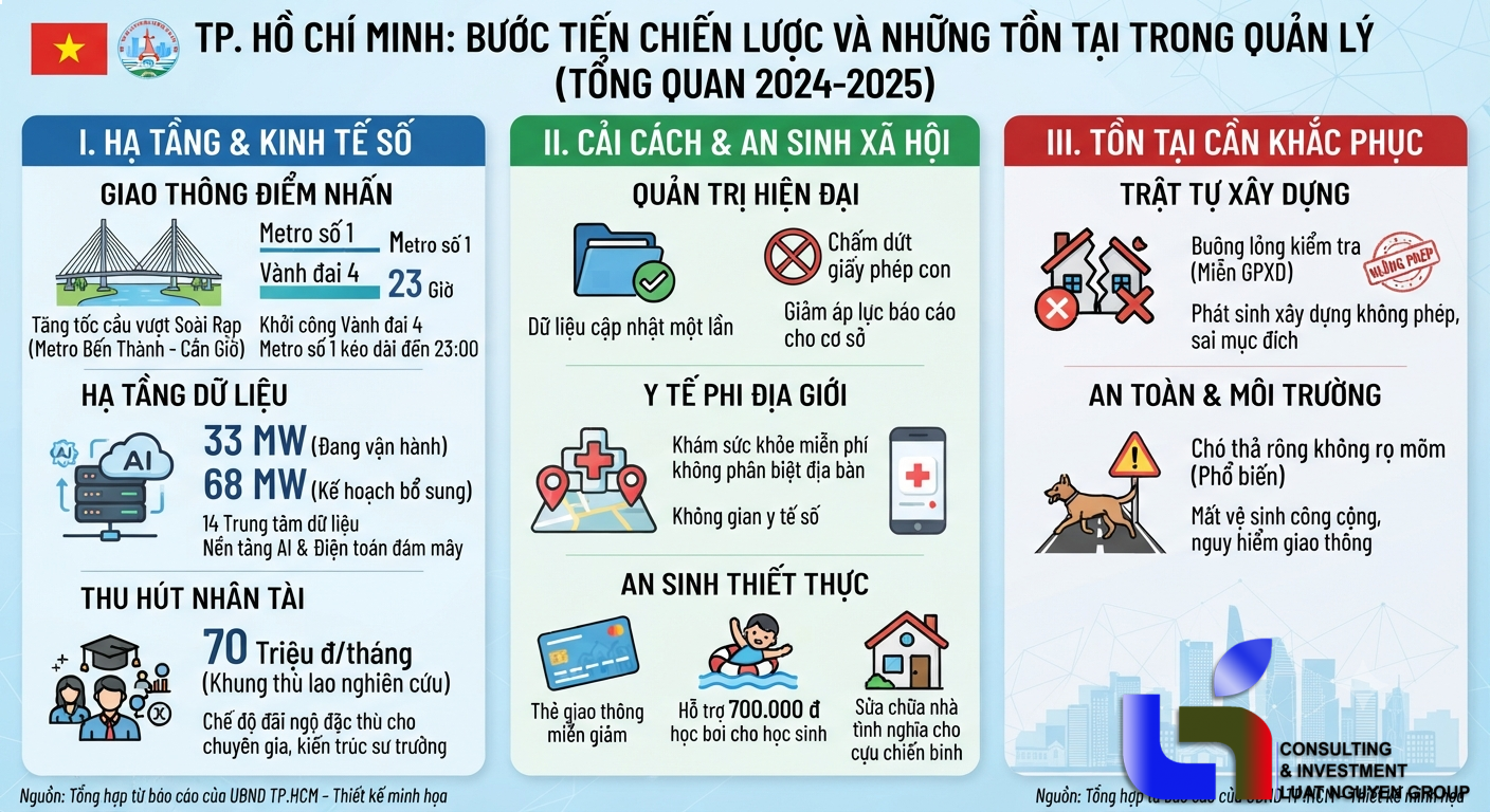 Điểm tin TP.HCM 05/8/2026: Đột phá đô thị và bất cập quản lý