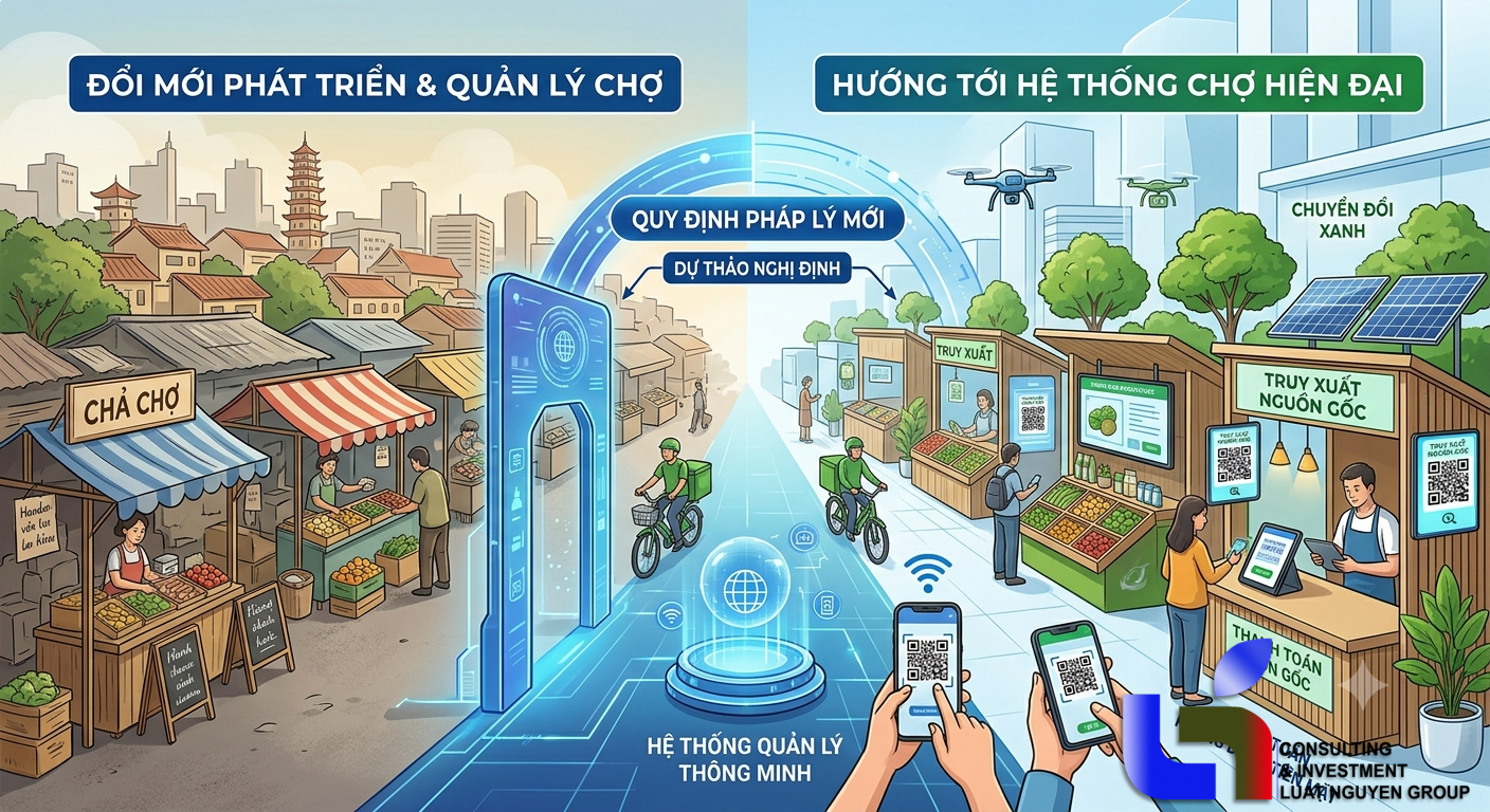 Đổi mới khung pháp lý về phát triển và quản lý chợ