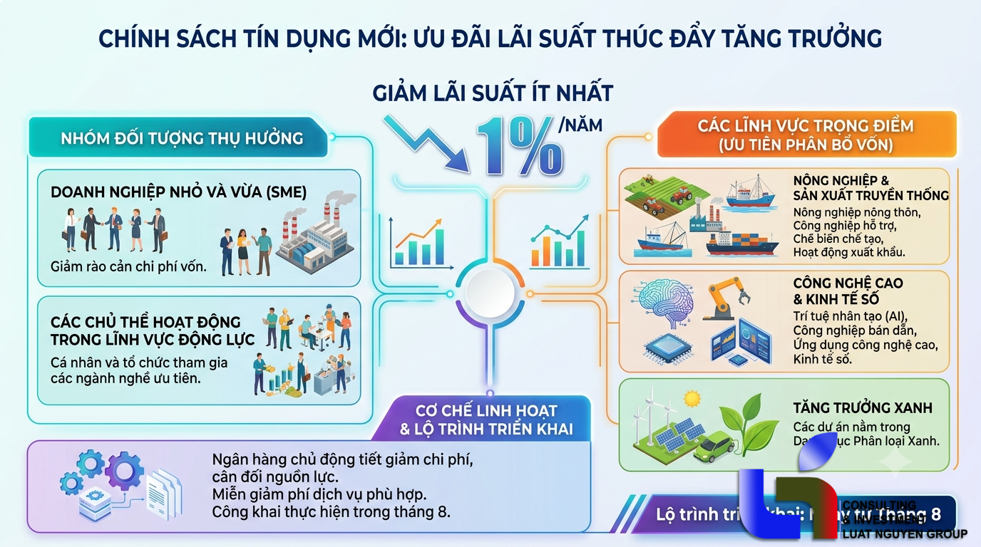 Ngân hàng Nhà nước chỉ đạo giảm lãi suất thúc đẩy tăng trưởng