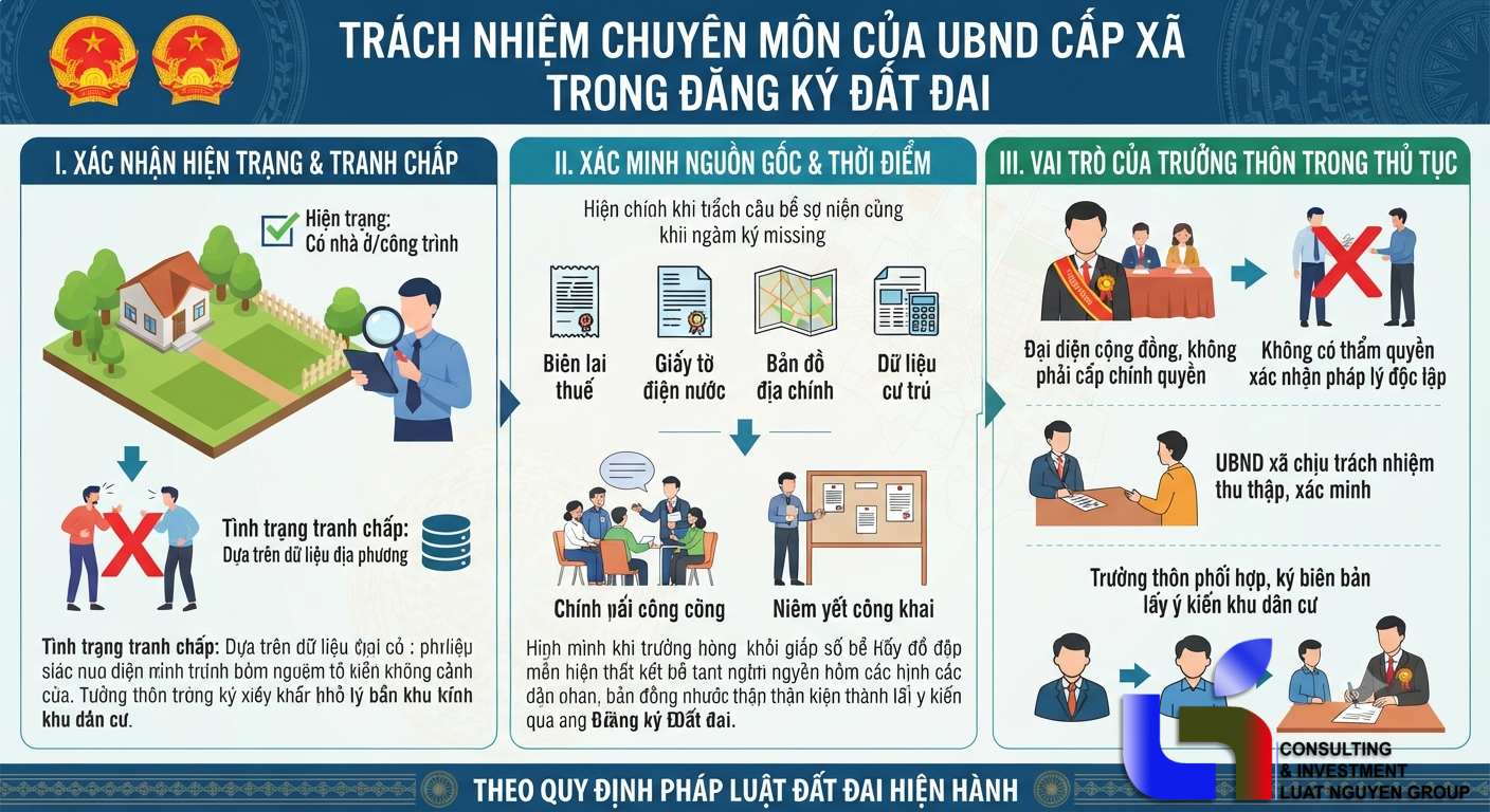 Thẩm quyền xác nhận hồ sơ cấp Sổ đỏ lần đầu